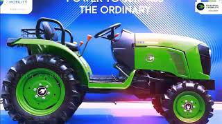 Indias 1st ⚡️ETractorAutonomous TractorCellestial E MobilityMini E TractorNewly Launch [upl. by Monahan]