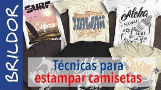 Cómo personalizar camisetas las mejores técnicas [upl. by Mahda]