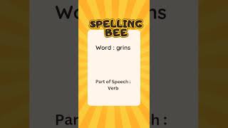 Spelling Bee Words for Kids  Fun and Easy Spelling Practice spellingbee wordoftheday phonicsfun [upl. by Wash]