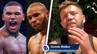 CHRIS EUBANK JR TOO BIG BUT CONOR BENN GREAT FINISHER  Conah Walker [upl. by Beatrix]