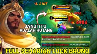 KHALEED DITANTANG BANE KALAU BISA LOCK BRUNO AKAN DIKASIH SKIN KHALEED LANGSUNG BERAKSI  MLBB [upl. by Norrag983]