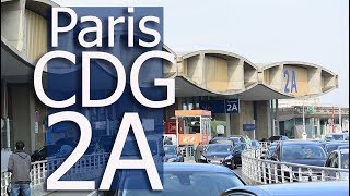 Paris CDG Airport  Terminal 2A  Departure amp Arrival [upl. by Almeida527]