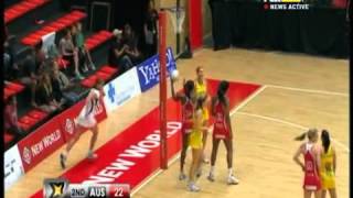 Netball Diamonds v England Quad Series 2012 Game 9 [upl. by Divine651]