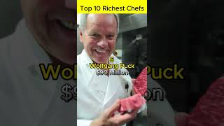 Top 10 Richest Celebrity Chefs 2023 shorts food cooking wealth forbes [upl. by Andromache]