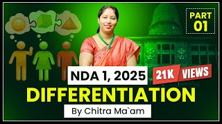 Differentiation For NDA  Class 1  NDA Exam DMU MATH  Chitra Mam I The Tutors Academy [upl. by Chaker]