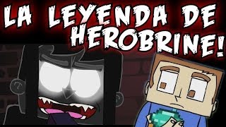 Parodia animada La Leyenda de Herobrine Parodia de Minecraft doblada por Manzelot [upl. by Mellisent]