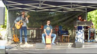 Rockversion WHISKEY IN THE JAR Irish Folk Stadtteilfest Kempten OstHoch3 2024 Violine Gitarre Cajon [upl. by Wickner]