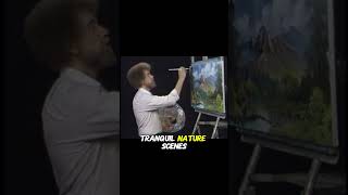 How Bob Ross’s Air Force Days Inspired His Iconic Paintings history explore facts fyp foryou [upl. by Sira]