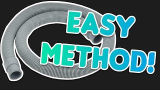 The INCREDIBLY SIMPLE Way To Extend Your Washing Machine Drain Hose [upl. by Alyl]