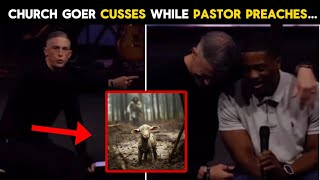 Church Goer Starts Cussing during Service how Pastor responds will AMAZE YOU [upl. by Fredenburg]