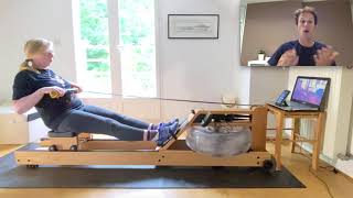 Rameur à eau WATERROWER  Analyse technique [upl. by Giraud]