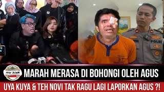 Uya kuya amp teh novi tempuh jalur hukum Akibat agus pura2 tidak bisa melihat berujung petaka [upl. by Arihsaj]