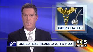 United Healthcare laying off more than 300 employees [upl. by Hawk]