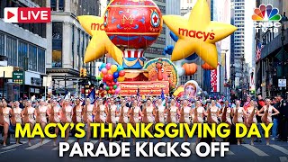 Macys Thanksgiving Day Parade LIVE Macys Parade 2024 In New York LIVE  Thanksgiving 2024  N18G [upl. by Nosyla]