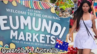 EXPERIENCE EUMUNDI MARKETS IN QUEENSLAND 🇦🇺Melchie Ycong [upl. by Mayman]