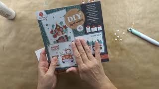 Kerst kaarten uit diy kerstblok action [upl. by Ettevahs]