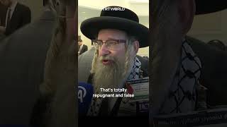 Rabbi Weiss denounces Israel’s atrocities in Palestine’s Gaza [upl. by Idnahc]