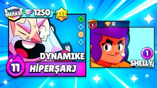 SIFIR HESABA 50 RÜTBE DYNAMİKE KASIYORUM💀 Brawl Stars [upl. by Ahsataj]