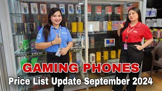 GAMING PHONES  POCO  NUBIA REDMAGIC  INFINIX  Price List September 2024 [upl. by Anekam]