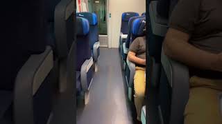 Inside of Trenitalia intercity first class  Naples to Rome  E464 Intercity railway tripreport [upl. by Yllop]