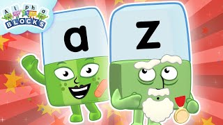 quotAventure Alphabétique Apprendre avec A à Z  Épisodes Éducatifs Complets  Alphablocks Françaisquot [upl. by Connelley710]