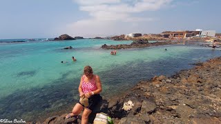 Isla de Lobos 23  Fuerteventura 4K Video [upl. by Viglione]