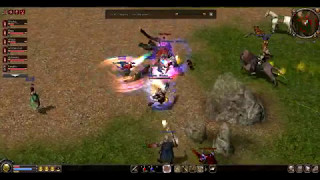 Metin2 RO Dragon Noul server  Prima bataie [upl. by Wolfram]