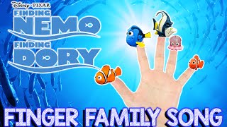 Finding Dory  Finding Nemo Finger Family Song Youtube Kids [upl. by Irelav]