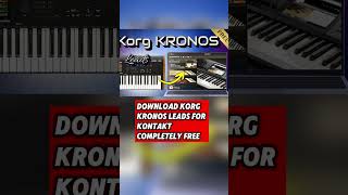 Download Korg Kronos Leads for Kontakt completely free kronos kontakt library [upl. by Sezen501]