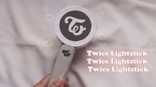 Twice Lightstick Diy ○ Kpop Lightstick Diy [upl. by Atirec99]