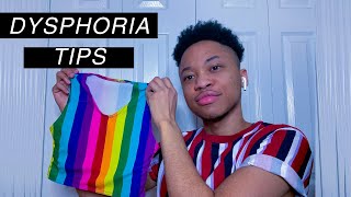 HOW TO GET RID OF DYSPHORIA  Dysphoria tips  Trans FTM [upl. by Nahsrad]