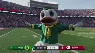 Oregon vs Wisconsin [upl. by Chernow]