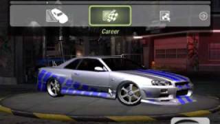 how to make fnf skyline R34 in nfs underground 2 [upl. by Eryt617]