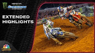 Supercross 2024 EXTENDED HIGHLIGHTS Round 7 in Arlington  22424  Motorsports on NBC [upl. by Bik]