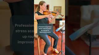 Use Scales to Improve Violin Intonation  Daily WarmUp Routine ViolinIntonation EastCoastViolin [upl. by Werby]