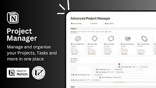 FREE Project management Notion template [upl. by Namus]