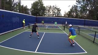 EPIC KNIFE FIGHT ON THE COURT 2020 pickleball highlight of the year It gets no better than this [upl. by Willetta671]