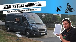 STARLINK fürs Wohnmobil  Keine Probleme mehr beim Remote Arbeiten [upl. by Grunberg502]