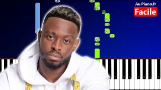 Dadju Reine  Piano Tutorial Facile [upl. by Drofliw807]