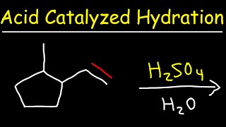 Alkene  H2SO4  H2O [upl. by Becka147]