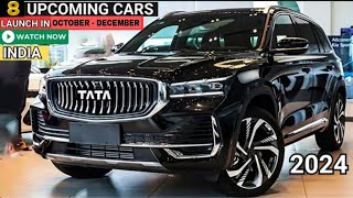 8 Upcoming Cars in October  December in 2024  New cars Launch soon in India  Latest Updates [upl. by Viguerie]