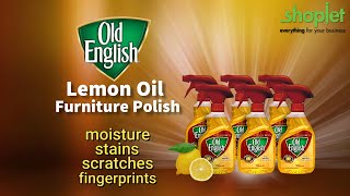 OLD ENGLISH Lemon Oil Furniture Polish [upl. by Bluefield]