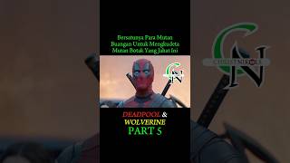 Terbentuknya koloni mutan buangan shorts deadpool film movie review [upl. by Annitsirhc]