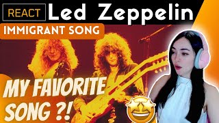 REACTING to LED ZEPPELIN  IMMIGRANT SONG [upl. by Dolli251]