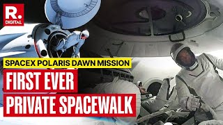 SpaceX Polaris Dawn Crew Scripts History With First Ever Private Spacewalk  Video  Science [upl. by Aim]