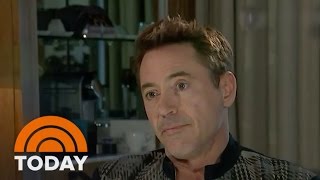 Robert Downey Jr Walks Out Of Avengers Interview with ITN  TODAY [upl. by Ahsenra]