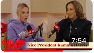 Degenerate Kamala on Call Her Daddy Podcast So Much of a Candidate for Women [upl. by Zeena856]