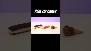 Let’s play REAL or CAKE [upl. by Idner]