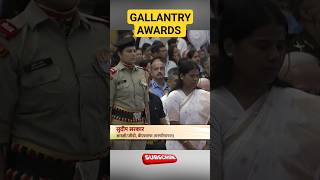 GALLANTRY AWARDS Sudip Sarkar BSF Posthumous indianarmy army indianarmedforces viral armystatus [upl. by Sammie]