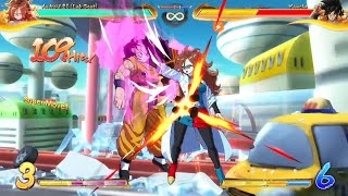 DBFZ ● New Patch Combos Be Like Lab Coat 21 Combo [upl. by Un]